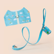 画像をギャラリービューアに読み込む, ハーネスベスト&リードセット(イントゥザスカイ)